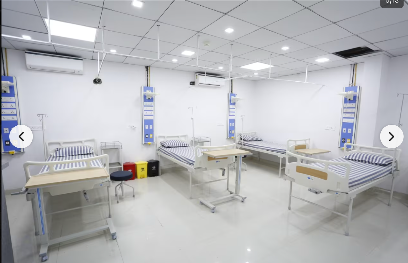 Patient ward at Radiant Children's Hospital